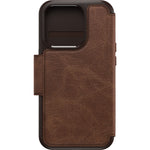 OtterBox Strada Series Folio MagSafe for iPhone Espresso (Brown)