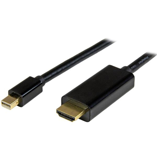 StarTech.com 6ft Mini DisplayPort to HDMI Cable (2m) [Black]