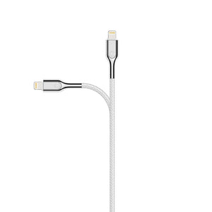 Cygnett Armoured Lightning to USB-A Cable 1M - White