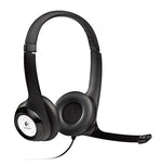 Logitech H390 USB Computer Headset Office/Call center [Black]