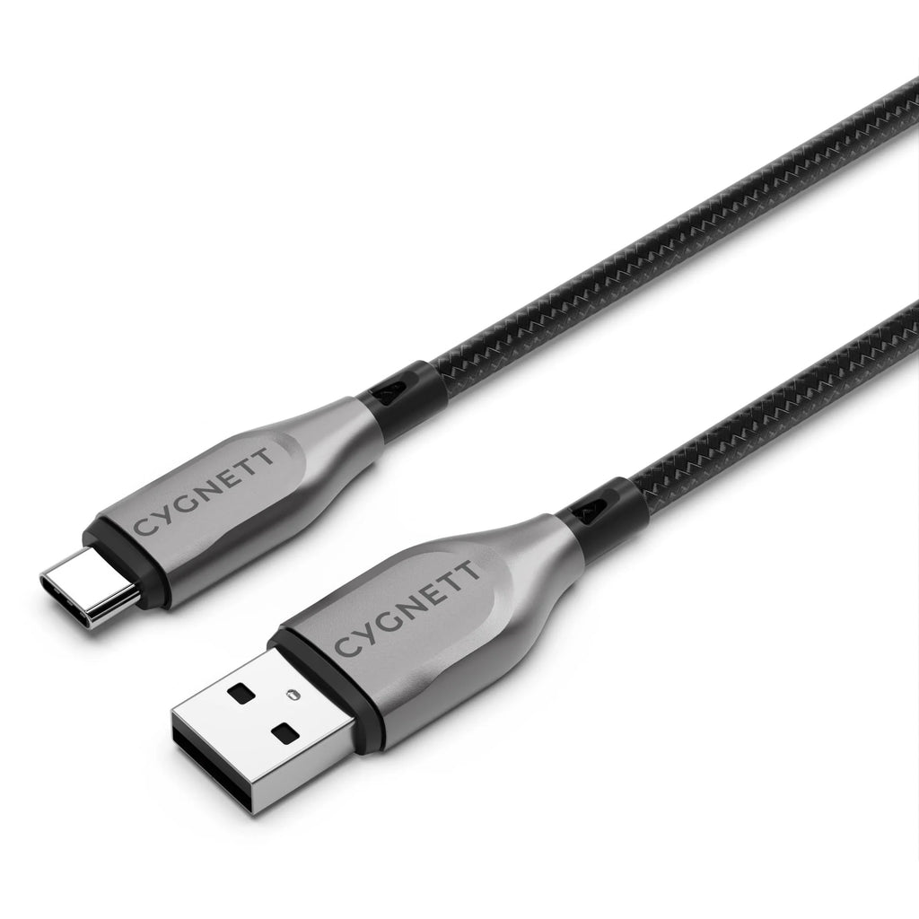 Cygnett Armoured USB-C To USB-A Cable [Black]