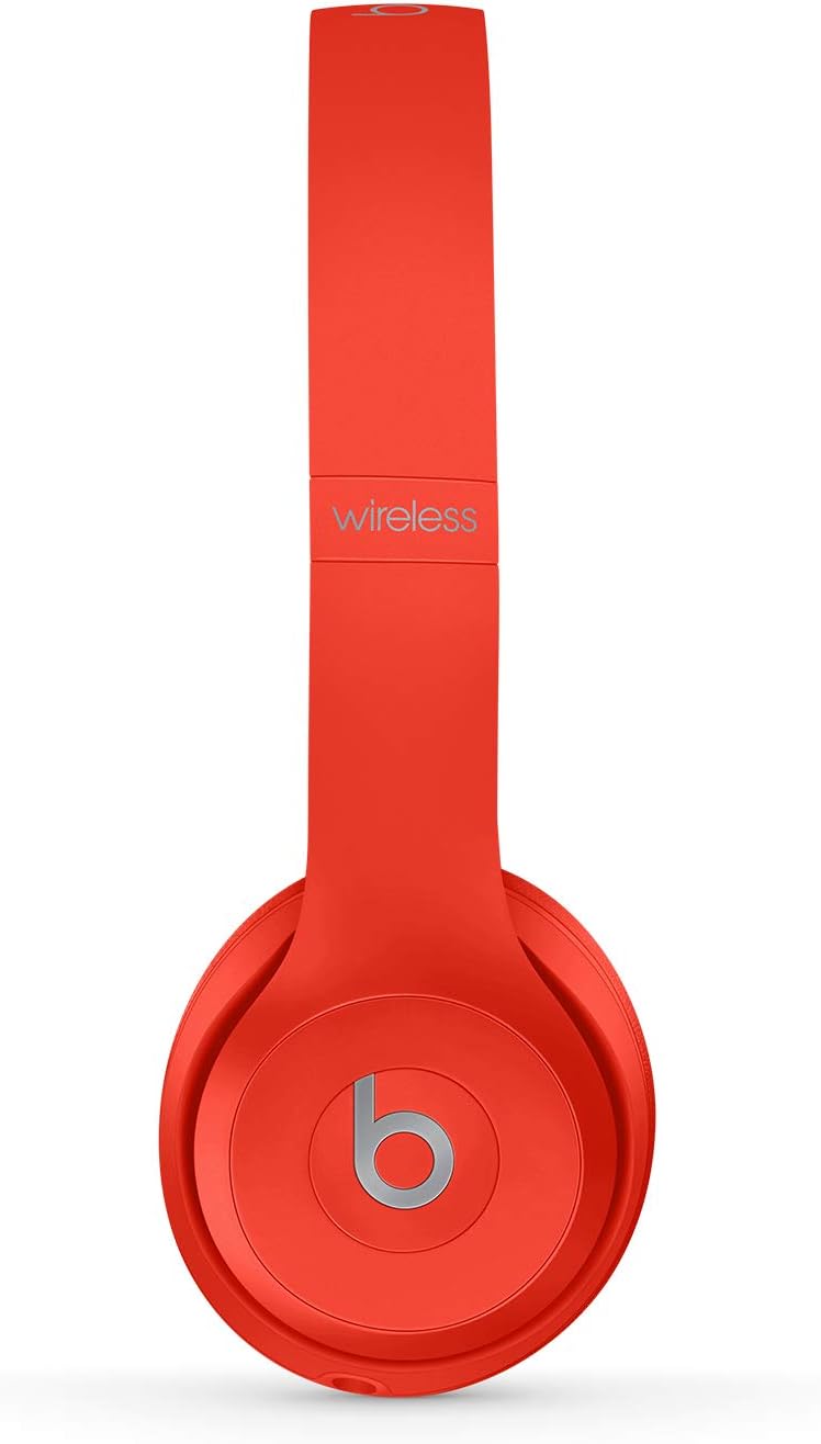 Beats Solo3 Wireless Bluetooth On-Ear Headphones [Red]