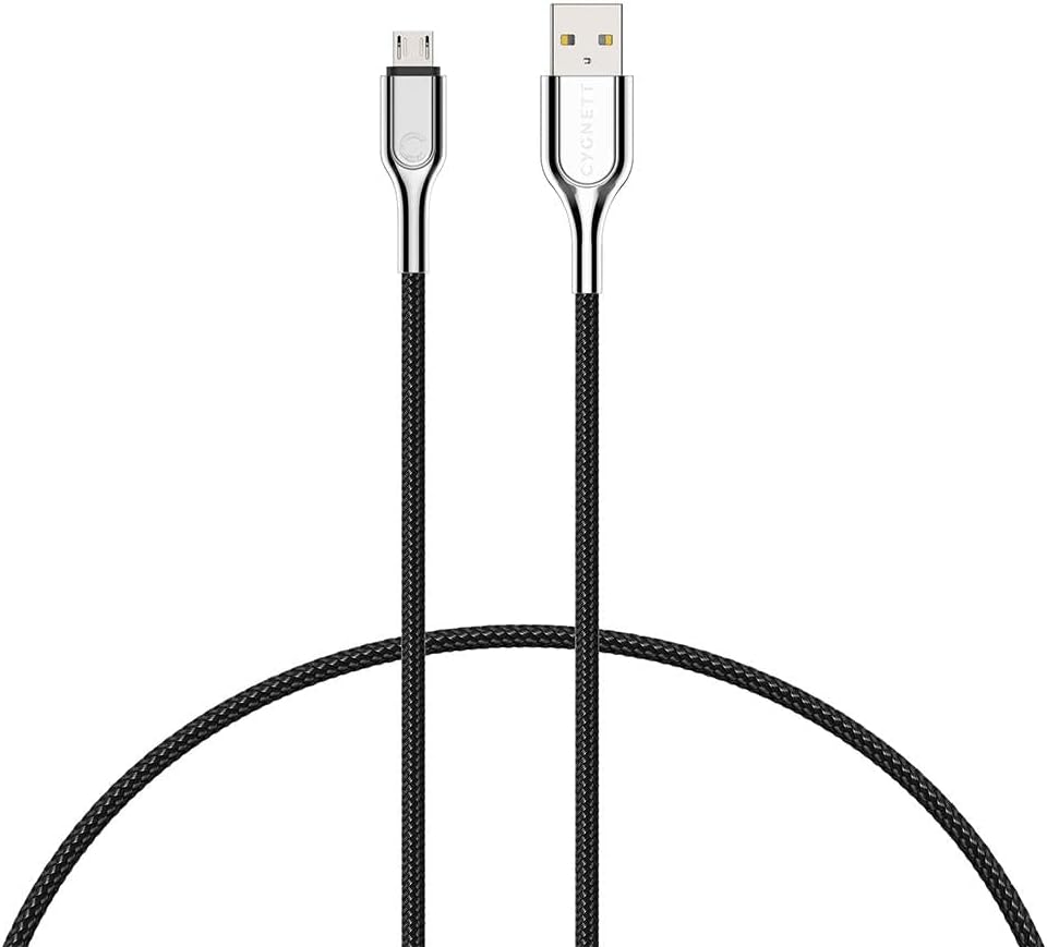 Cygnett Armoured Micro-USB to USB-A Cable [Black]