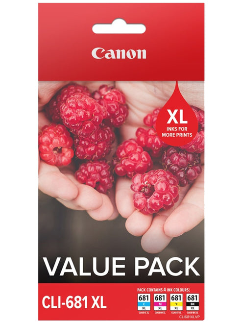 Canon CLI681XLVP Ink Cartridge 4 pc(s) [Black, Cyan, Magenta, Yellow]