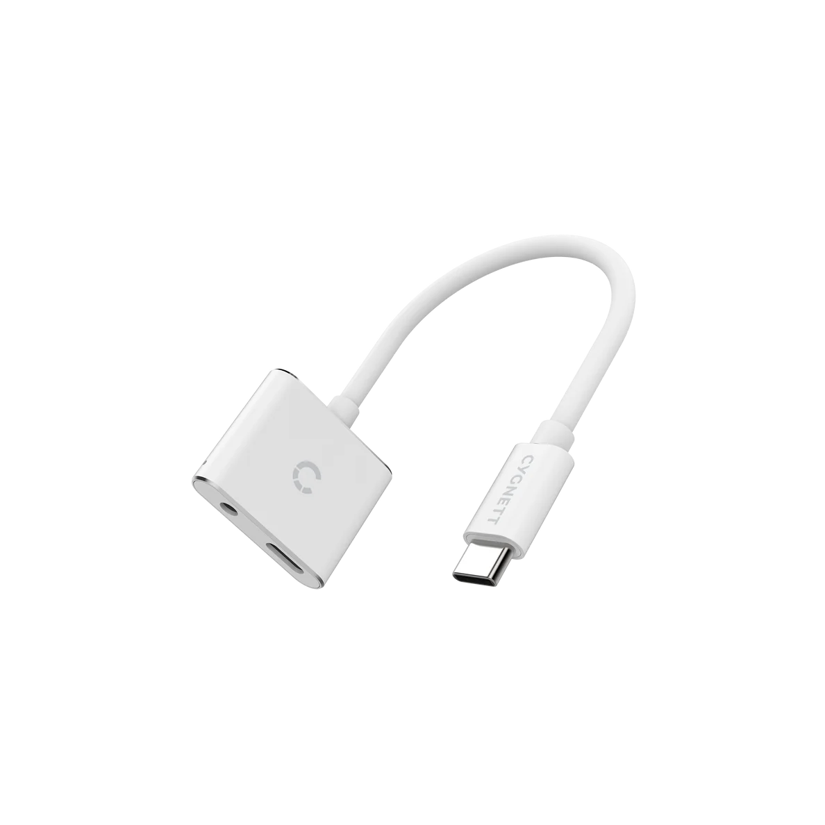 Cygnett USB-C Audio + PD Charge Adapter
