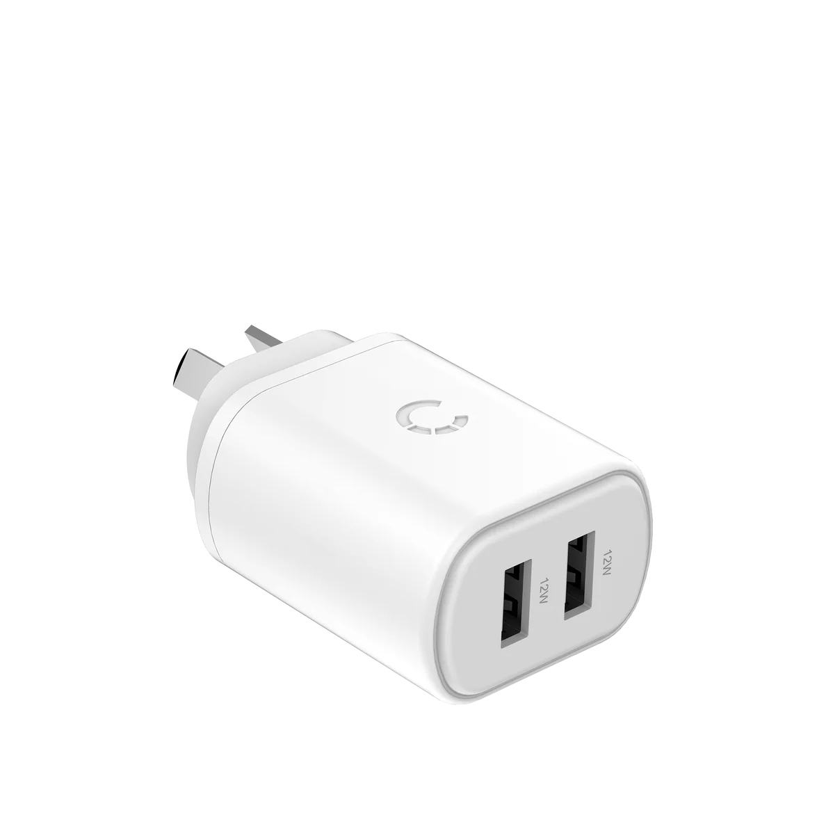 Cygnett PowerPlus 12W  USB-A Dual Port Wall Charger