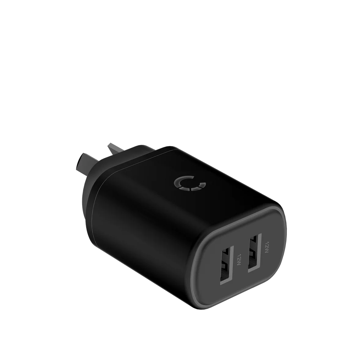 Cygnett PowerPlus 12W  USB-A Dual Port Wall Charger