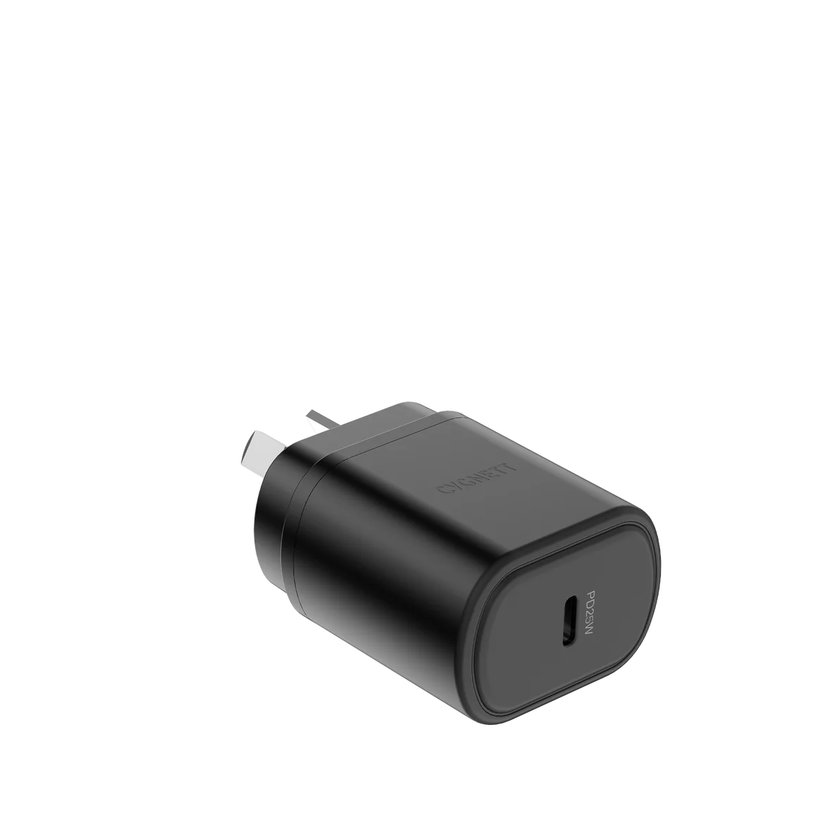 Cygnett PowerPlus 25W USB-C PD Single Port Wall Charger [Black]