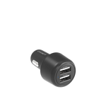 Cygnett CarPower 2x12W (12W Total) Car Charger - Black