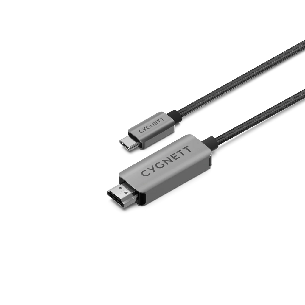 Cygnett Unite 8K USB-C TO HDMI CABLE- 2.5M Black