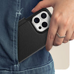 OtterBox Strada Series Folio MagSafe for iPhone 15 Pro Shadow (Black)