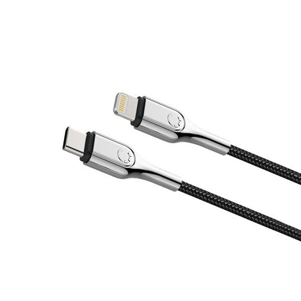 Cygnett Armoured Lightning to USB-C Cable [Black]