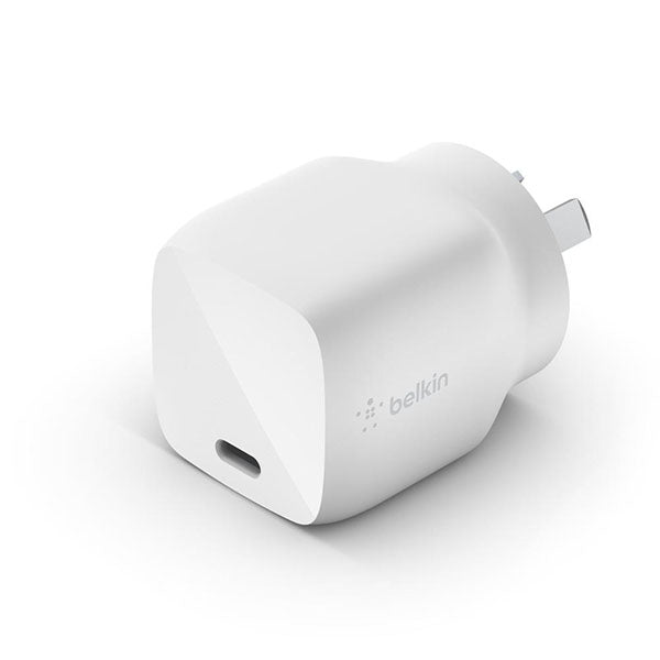 Belkin 30W USB-C Wall Charger (White)