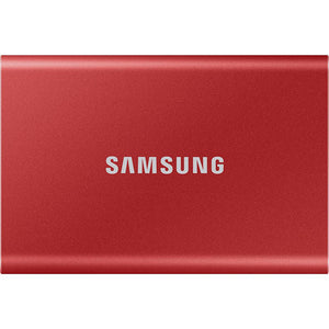 Samsung T7 Portable SSD Drive [1TB](Metallic Red)
