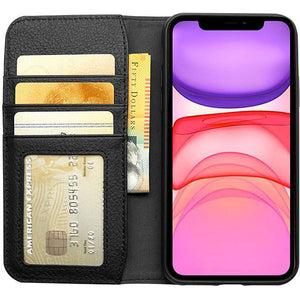 Cygnett CitiWallet Leather Wallet Case for iPhone 12 Pro Max (Black)