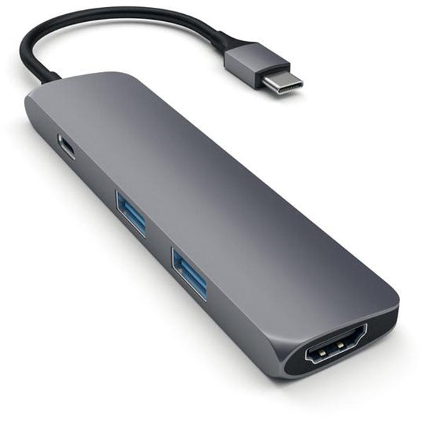 Satechi USB-C Slim Multi-Port Adapter (Space Grey)