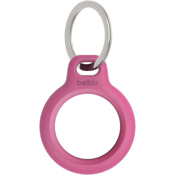 Belkin Secure Holder with Keyring for AirTag [Pink]