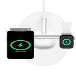 Belkin 3-in-1 Wireless Charger for Apple MagSafe (White)
